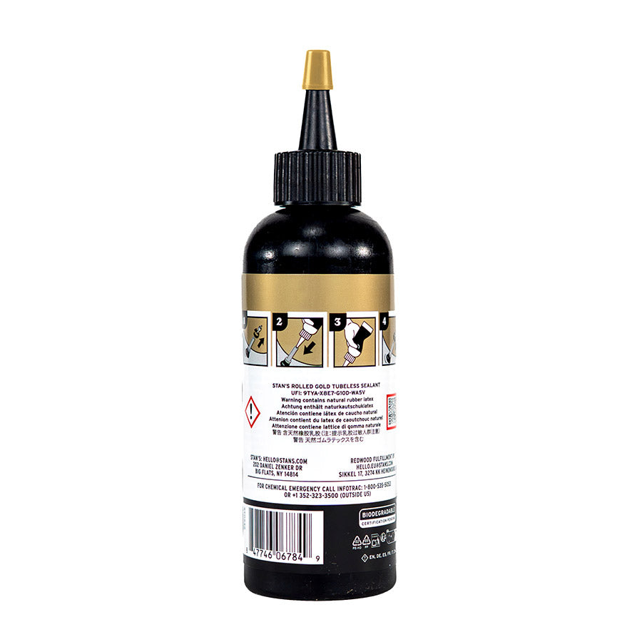 Stans No Tubes, Rolled Gold, Tubeless Sealant, 60ml