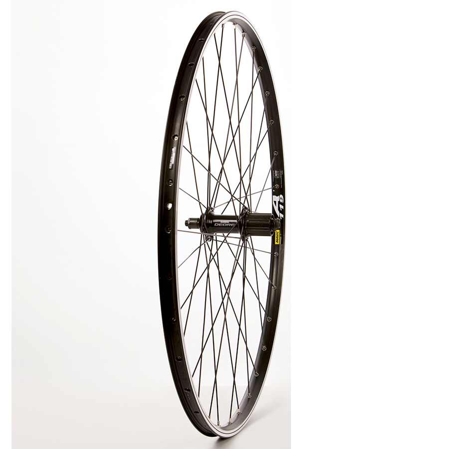 Wheel Shop - Touring - 700C - Mavic A119 Black/Sapim Leader Black Wheels _ Unite - B1keparts.com