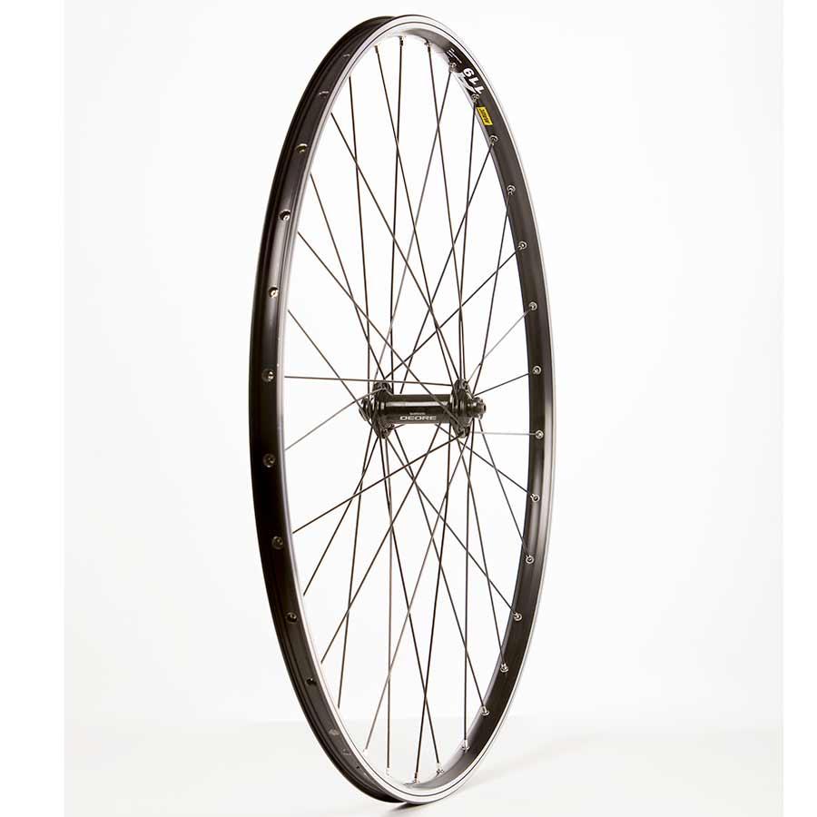 Wheel Shop - Touring - 700C - Mavic A119 Black/Sapim Leader Black Wheels _ Unite - B1keparts.com