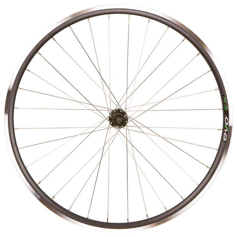 Wheel Shop, Evo Tour 16 Black/ Shimano Tiagra FH-RS400 Black, Wheel, Rear, 700C / 622, Holes: 32, QR, 130mm, Rim, Shimano HG 11