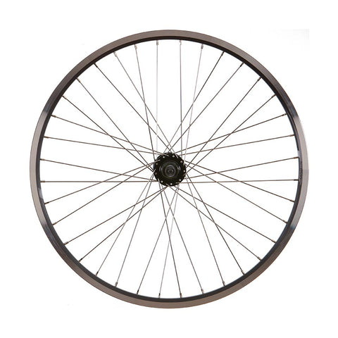 Wheel Shop, Evo Tour 19 Black/ Formula DC-22, Wheel, Rear, 26'' / 559, Holes: 36, QR, 135mm, Rim and Disc IS 6-bolt, Shimano HG