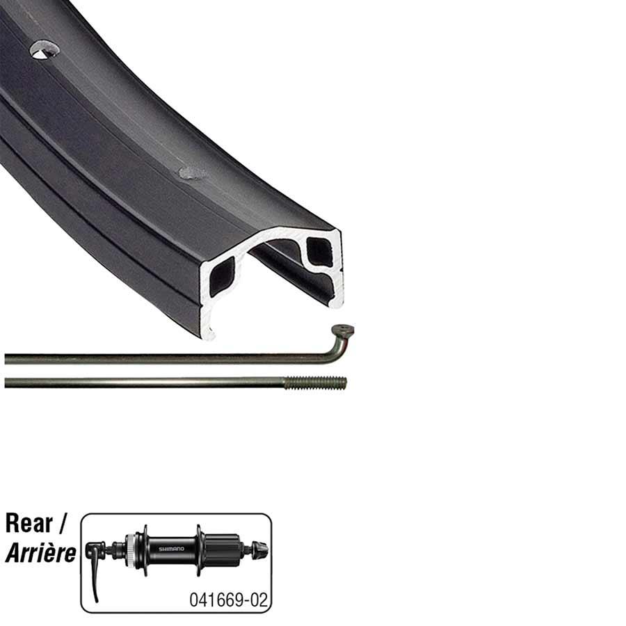 Wheel Shop - 29''/700C Alex Rims Single Wall Disc Brake Wheels _ Unite - B1keparts.com