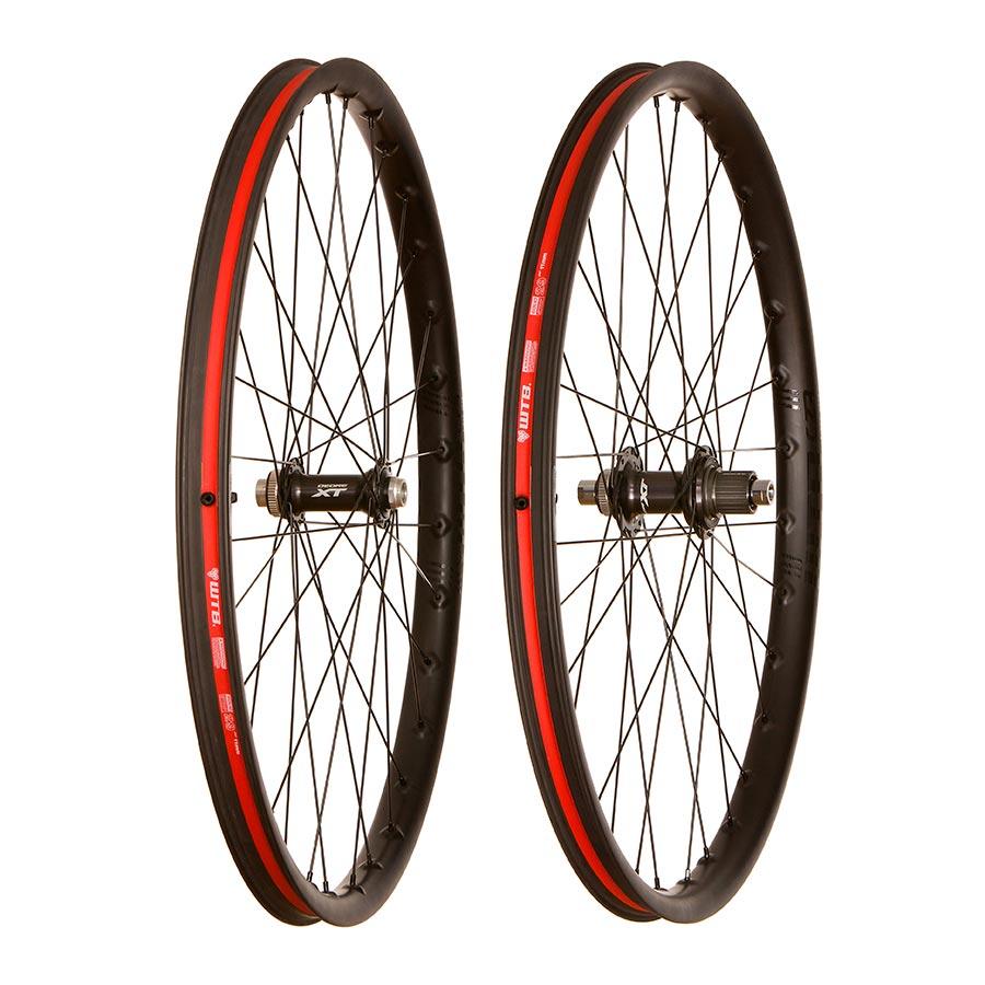 Wheel Shop - WTB CZR i30 Carbon Wheelset / Shimano XT HB-M8110-B + FH-M80 Wheels _ Unite - B1keparts.com