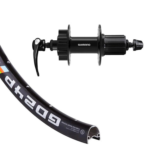 Alex GD24P / Shimano FH-QB400-HM / Wheel