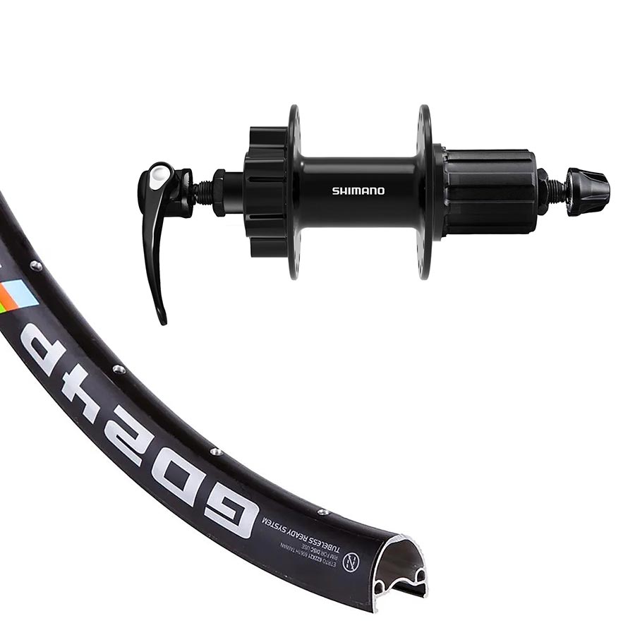 Alex GD24P / Shimano FH-QB400-HM / Wheel