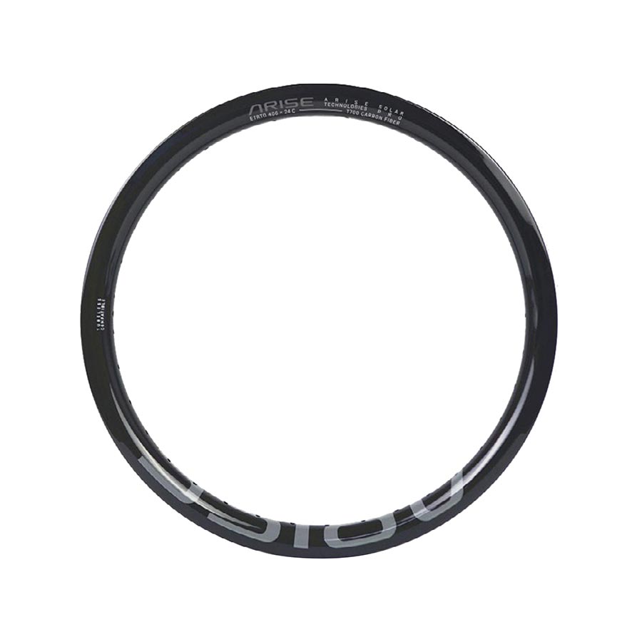 ARISE, Solar Pro, Rim, 20'', Holes: 36, Front, Black