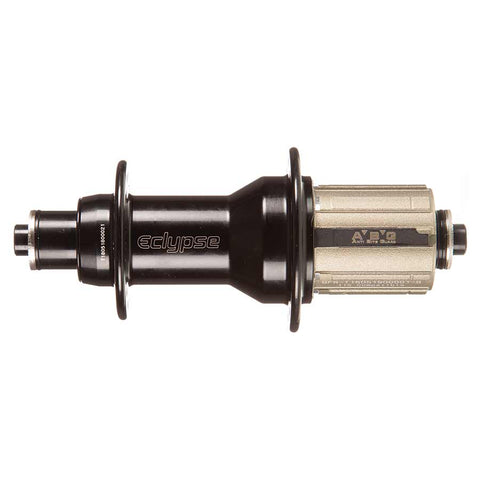 (IU) Eclypse, Novatec, F482SB/A-11S, Road hub, 24H, Rear, 130mm, 10mm axle, QR, Black, 11sp, Cassette
