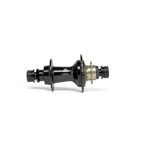 Eclat, Exile CS, Hub, Rear, Right side drive, 36H, 110mm, BMX Cassette, Black
