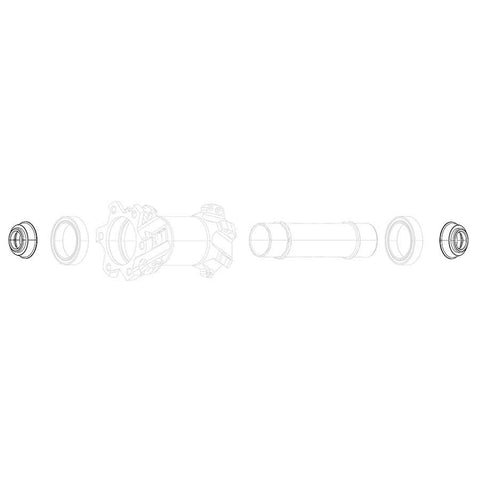SRAM - Conversion Caps Hub/Rim Parts and Accessories _ Unite - B1keparts.com