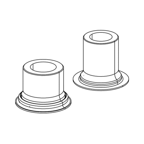 Zipp - ZM2 SL Rear End Caps Hub/Rim Parts and Accessories _ Unite - B1keparts.com