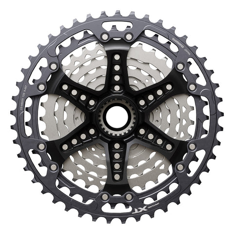 Shimano, Deore XT CS-M8200, Cassette, Anodized, Speed: 12, 10-51T, MicroSpline, ICSM8200051