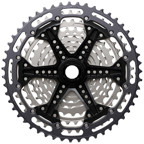 Shimano, Deore CS-M7200, Cassette, Chrome/Black, Speed: 12, 10-51T, MicroSpline, ICSM7200051