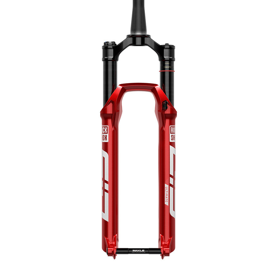 RockShox, SID Ultimate 2P D1, Suspension Fork, 29'', DebonAir, 120mm, 1-1/8''-1.5'', 15x110mm TA, Rake: 44mm, Red, Remote: Sold Separately