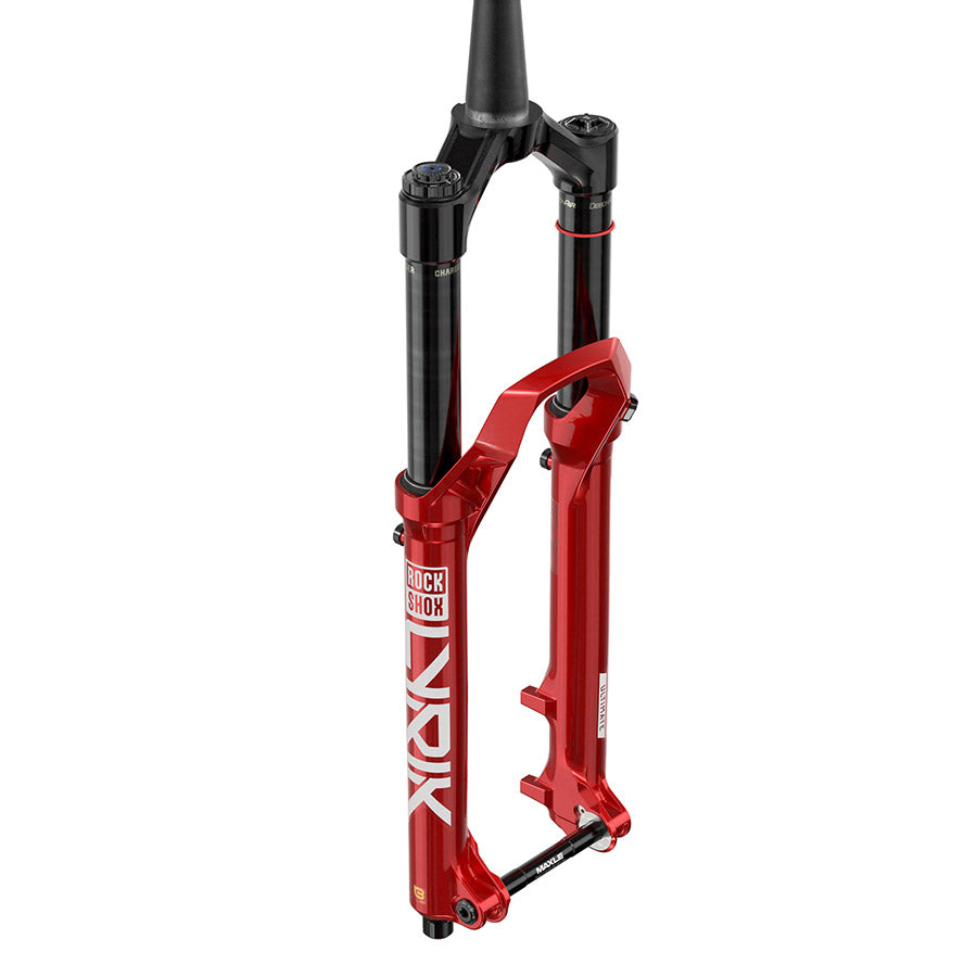 RockShox, Lyrik Ultimate D2, Suspension Fork, 27.5'', DebonAir+ W/ButterCups, 160mm, 1-1/8''-1.5'', 15x110mm TA, Rake: 44mm, Red