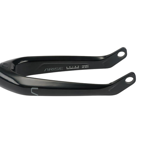 ARISE, Terra Pro, Rigid Fork, 20'', 1-1/8''-1.5'', 10x100mm, Rake: 32mm, Black
