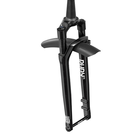 RockShox, Rudy XL Ultimate A1, Suspension Fork, 700C, Solo Air, 60mm, 1-1/8''-1.5'', 15x110mm TA, Rake: 45mm, Black