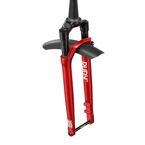 RockShox, Rudy XL Ultimate A1, Suspension Fork, 700C, Solo Air, 60mm, 1-1/8''-1.5'', 15x110mm TA, Rake: 45mm, Black
