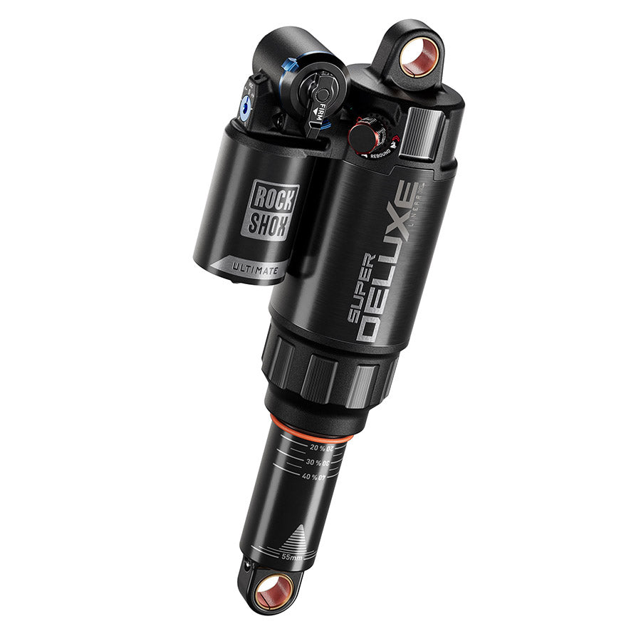 RockShox, Super Deluxe Ultimate D1, Rear shock, 190x45, Shaft Eyelet: Standard, Body Eyelet: Standard, Token Loc 2, Reb55/Comp34, Lockout 45