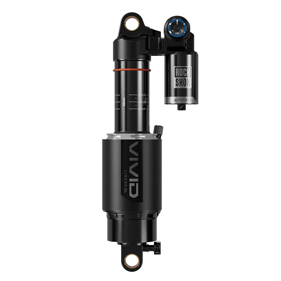 RockShox, Vivid Ultimate D1, Rear shock, 230x65, Shaft Eyelet: Standard, Body Eyelet: Standard, 2 Tokens, Reb55/Comp34, lockout 45