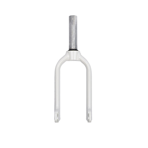 Kids Ride Shotgun, Dirt Hero, Rigid Fork, 12-1/2'', White