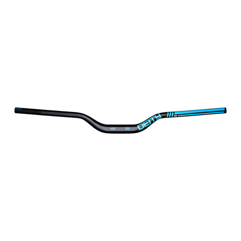 Deity, Highside, MTB Handlebar, Diameter: 35mm, 800mm, Rise: 50mm, Blue