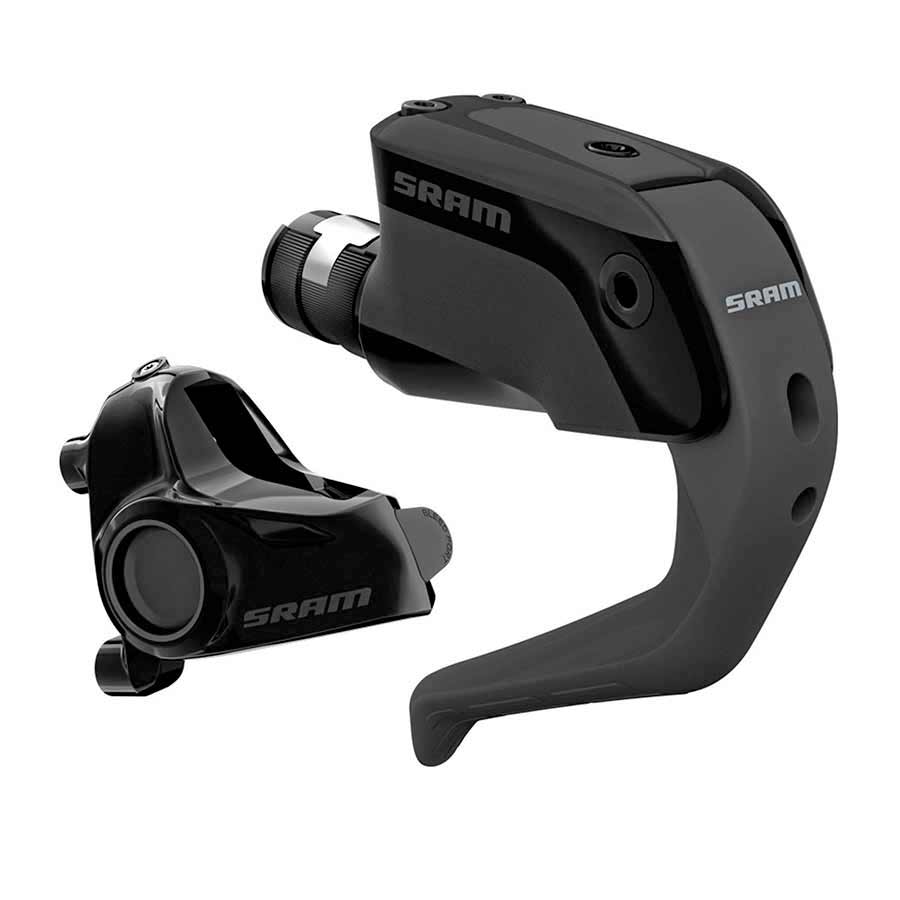 SRAM, S900 Aero Hydro T, Hydraulic disc brake, Rear, Flat mount, black, Not included