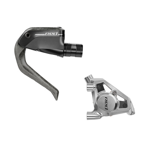 SRAM, Red E1 Aero, Road Hydraulic Disc Brake, Front, Flat mount, Black