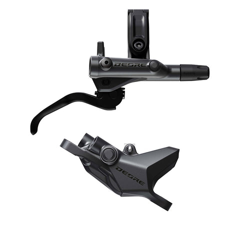 Shimano, Deore BL-M6200 / BR-6200, MTB Hydraulic Disc Brake, Front, Post mount, Disc: 200 or 220mm (not included), Black, EM62001JLFPMA100
