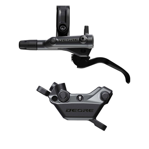 Shimano, Deore BL-M6200 / BR-6220, MTB Hydraulic Disc Brake, Front, Post mount, Disc: 200 or 220mm (not included), Black, EM62201JLFPMA100