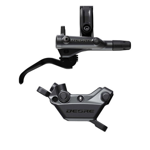 Shimano, Deore BL-M6200 / BR-6220, MTB Hydraulic Disc Brake, Front, Post mount, Disc: 200 or 220mm (not included), Black, EM62201JLFPMA100