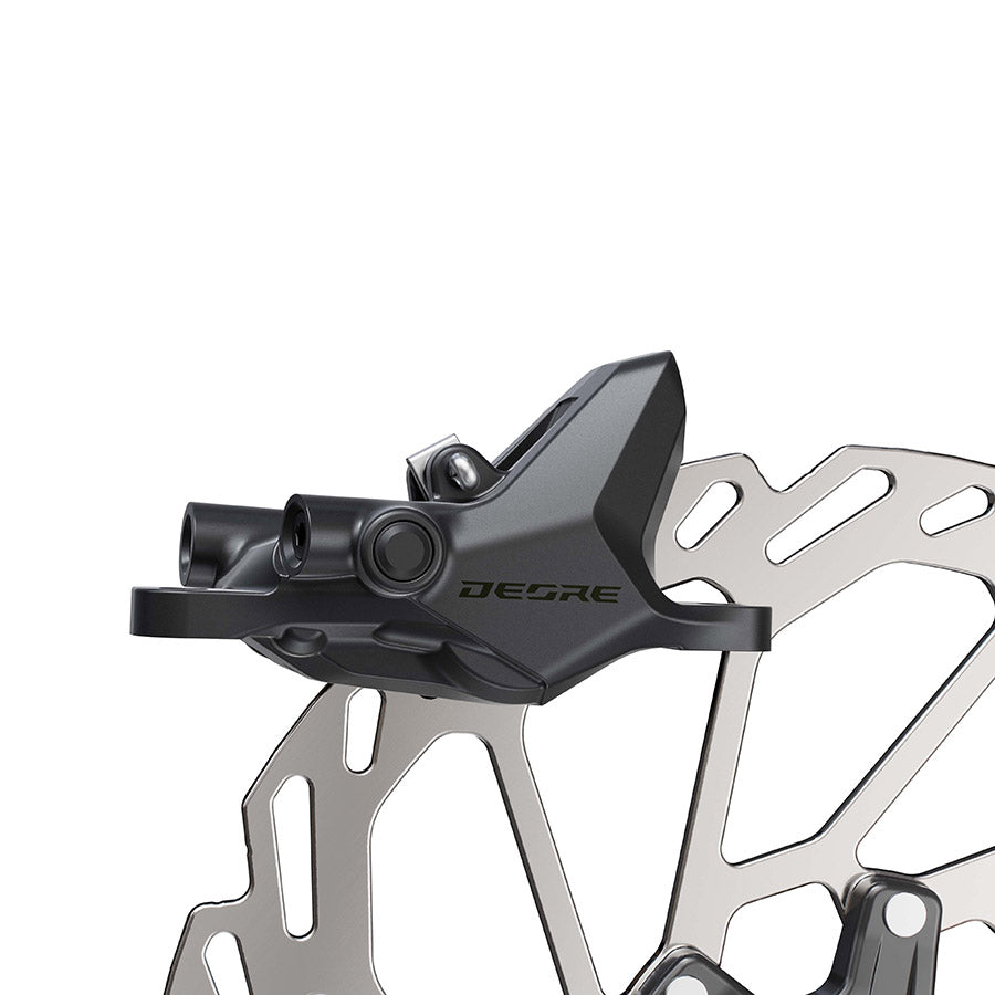 Shimano, BR-M6200, MTB Hydraulic Disc Brake, Front or Rear, Post mount, Disc: 200 or 220mm (not included), Black, EBRM6200MPMX