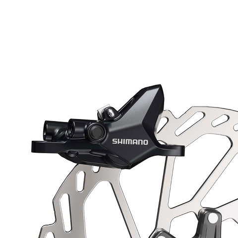 Shimano, BR-MT600, MTB Hydraulic Disc Brake, Front or Rear, Post mount, Disc: 200 or 220mm (not included), Black, EBRMT600MPRX