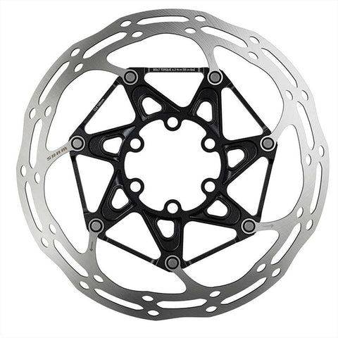 Centerline 2 pièces arrondies 6 boulons - Ti Bolts