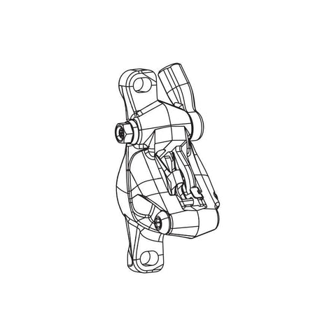 SRAM - Red22 Caliper Assembly Disc Brake Parts and Accessories _ Unite - B1keparts.com