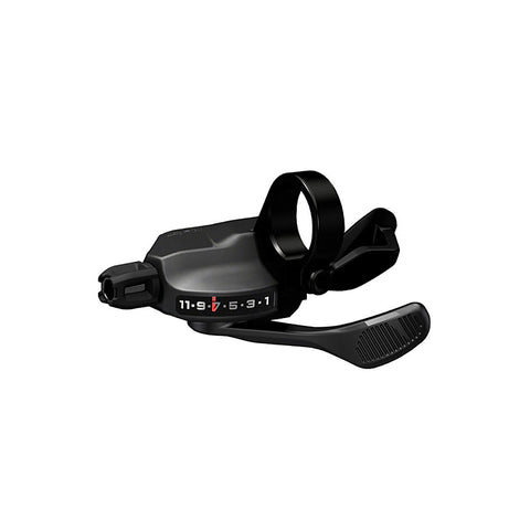 Shimano, CUES SL-U8000-11IR, Trigger Shifter, Speed: 11, Combination: I-Spec II, Black, ISLU800011IRAP