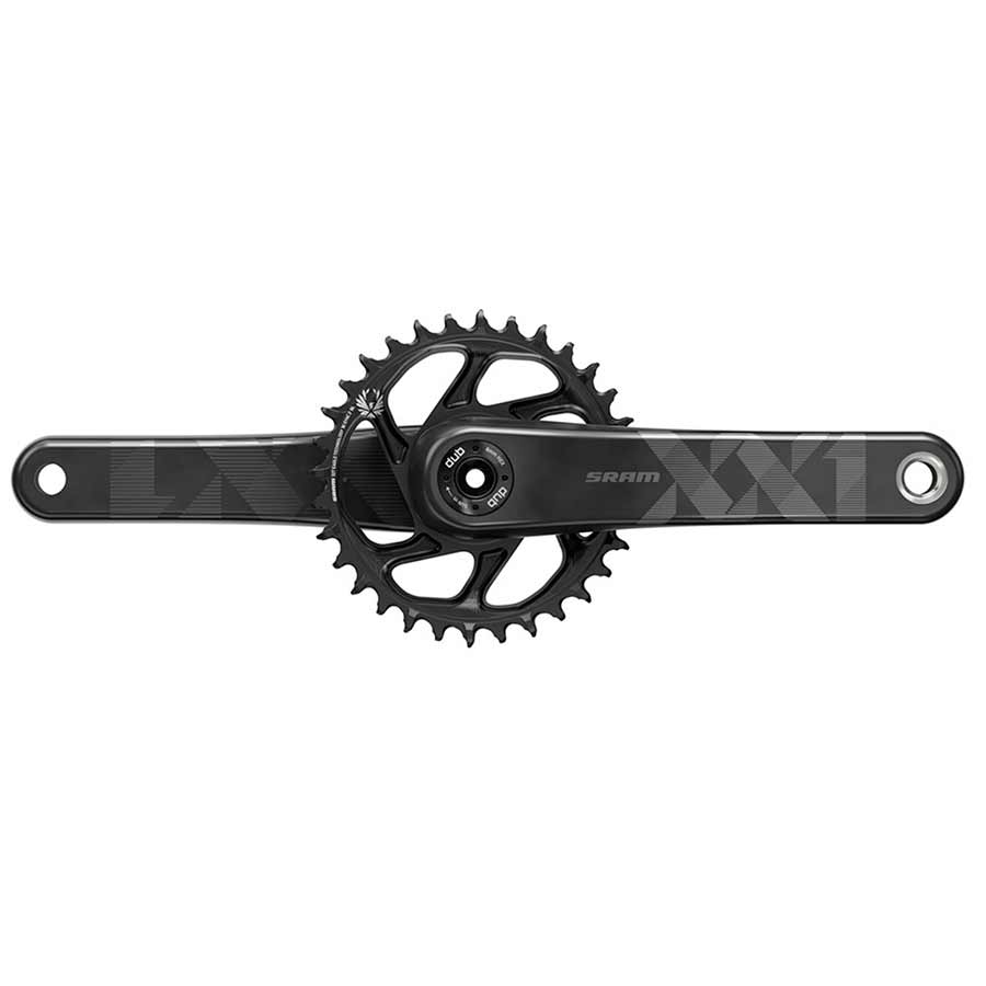 SRAM, XX1 Eagle DUB, Crankset, Speed: 11/12, Spindle: 28.99mm, BCD: Direct Mount, 34, DUB, 175mm, Black, Boost