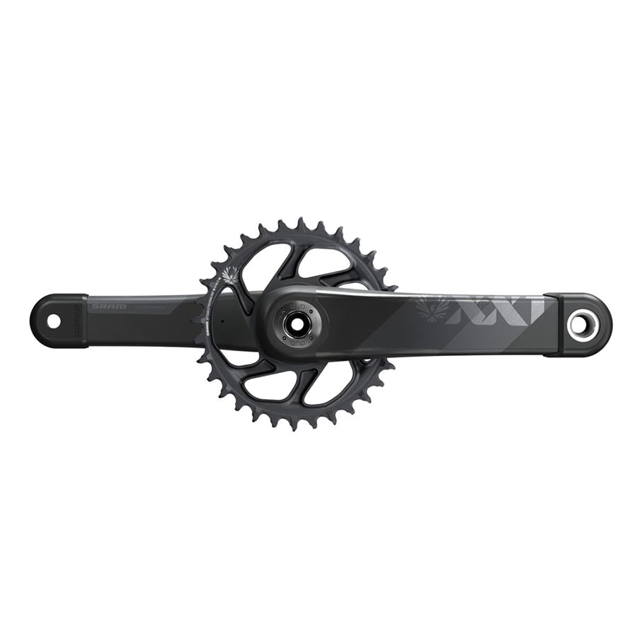 SRAM, XX1 Eagle DUB, Crankset, Speed: 11/12, Spindle: 28.99mm, BCD: Direct Mount, 34, DUB, 175mm, Cannondale AI, Black