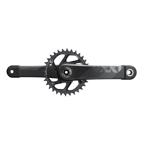 SRAM, XX1 Eagle DUB, Crankset, Speed: 11/12, Spindle: 28.99mm, BCD: Direct Mount, 34, DUB, 175mm, Cannondale AI, Black
