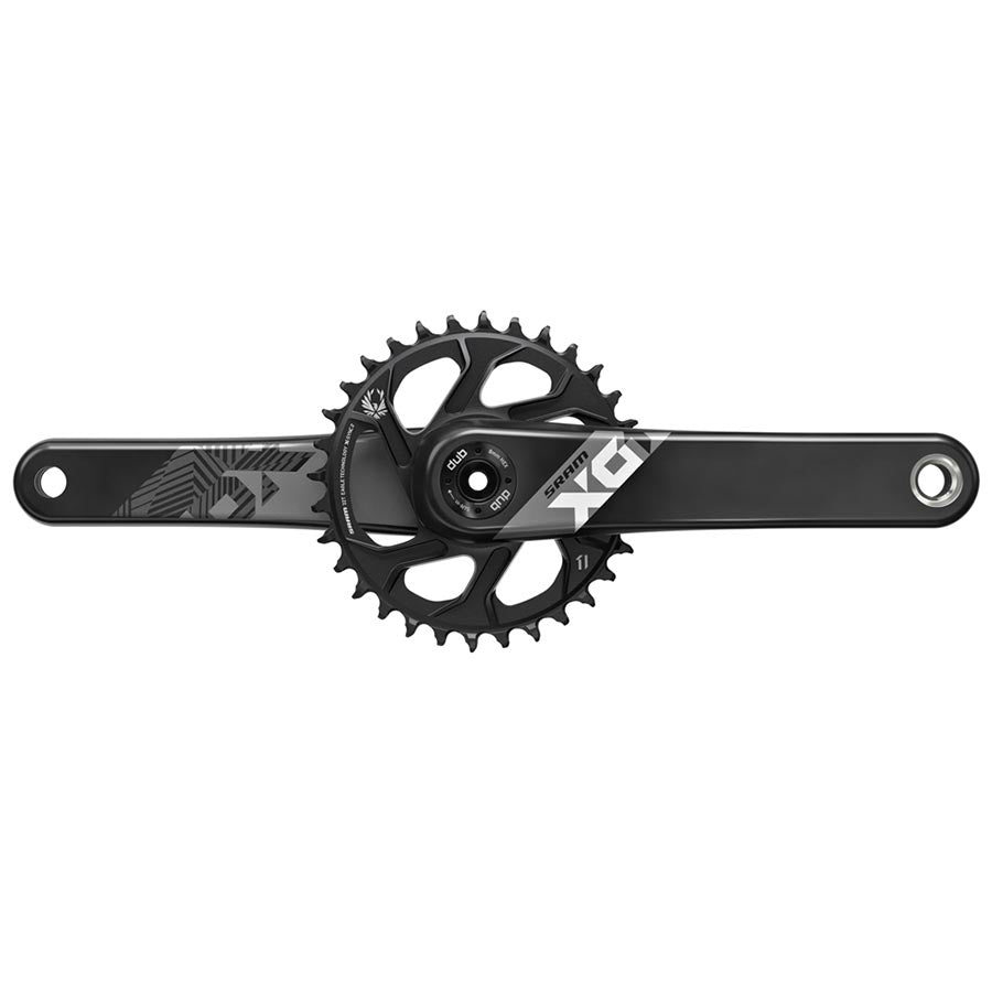 SRAM, X01 Eagle DUB C3, Crankset, Speed: 11/12, Spindle: 28.99mm, BCD: Direct Mount, 30, DUB, 175mm, Black, Fat Bike 4''