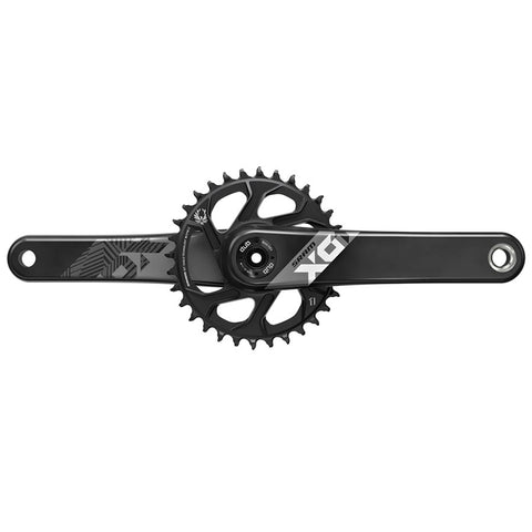 SRAM, X01 Eagle DUB C3, Crankset, Speed: 11/12, Spindle: 28.99mm, BCD: Direct Mount, 30, DUB, 175mm, Black, Fat Bike 4''