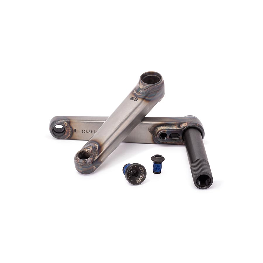 Eclat, Spire, Crankset, Spindle: 22mm, 22mm, 160mm, Clear, BMX, Set
