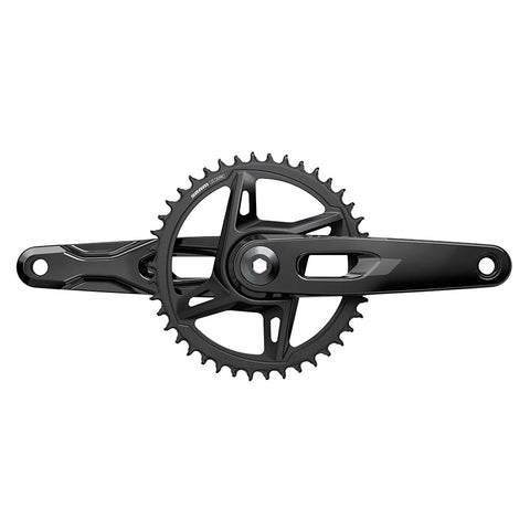 SRAM, Rival 1x XPLR E1, Crankset, Speed: 12/13, Spindle: 28.99mm, BCD: Direct Mount SRAM 8 Bolt, 42, DUB, 160mm, Black, Road