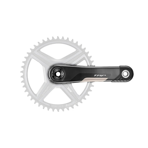 TRP, Vistar CK-G8000 Gravel, Crankset, Speed: 12, Spindle: 30mm, BCD: Direct Mount, BB30 83, 165mm, Black, Road Disc