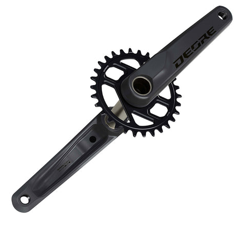 Shimano, Deore FC-M6200-1, Crankset, Speed: 12, Spindle: 24mm, BCD: Direct Mount Shimano, 30, Hollowtech II, 165mm, Black, Boost, EFCM6200AXA0