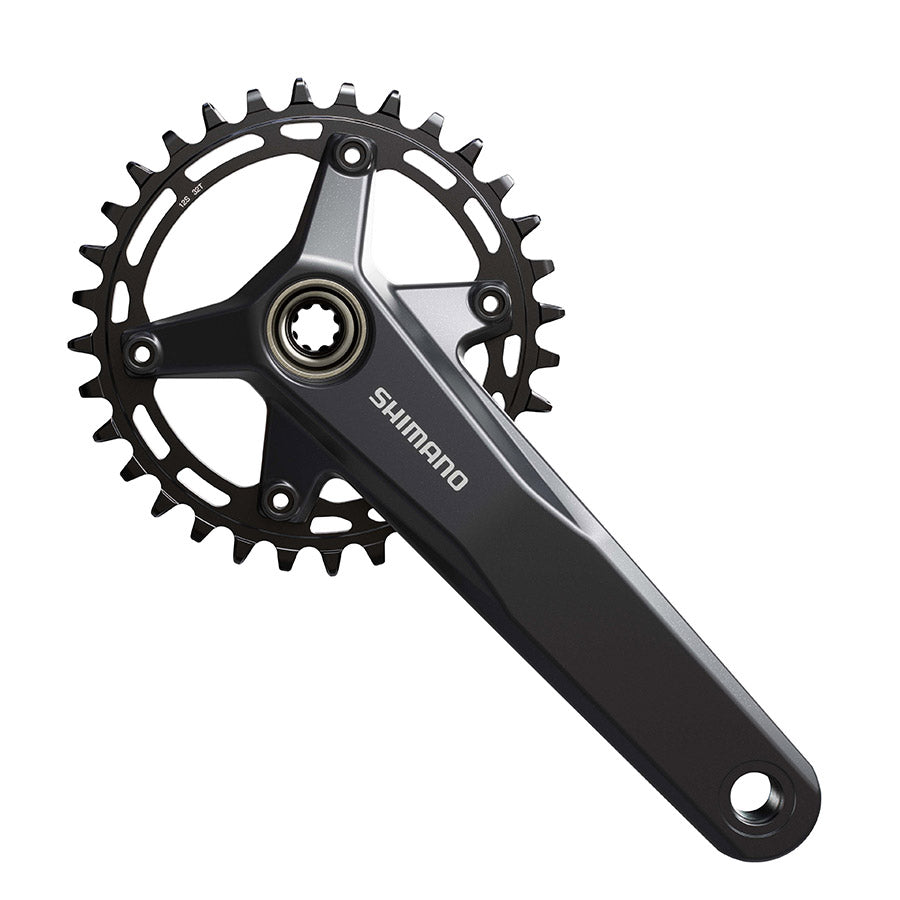 Shimano, FC-MT520-1, Crankset, Speed: 12, Spindle: 24mm, BCD: Direct Mount Shimano, 30, Hollowtech II, 165mm, Black, Boost, EFCMT520AXA0