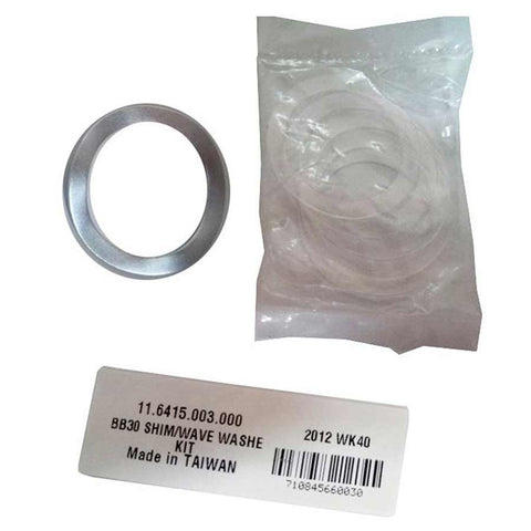 Kit de rondelles de cale/vague BB30