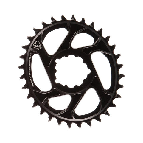 SRAM, X-Sync 2 Oval, 32T Chainring, 11/12sp, BCD: Direct Mount, Aluminum, Black, 3mm offset