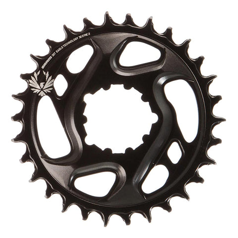 SRAM, 12SP X-Sync 2, 30T Chainring, 12sp, BCD: Direct Mount, 6mm offset, Aluminum, Black