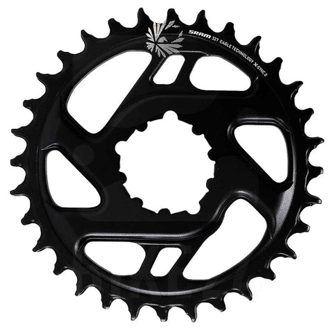 SRAM, 12SP X-Sync 2, 34T Chainring, 12sp, BCD: Direct Mount, 6mm offset, Aluminum, Black