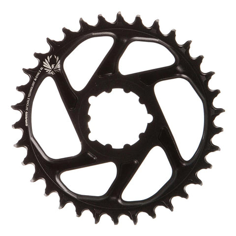 SRAM, X-SYNC 2 SL 3mm, Chainring, Teeth: 34, Speed: 11/12, BCD: Direct Mount, Single, Aluminum, Black